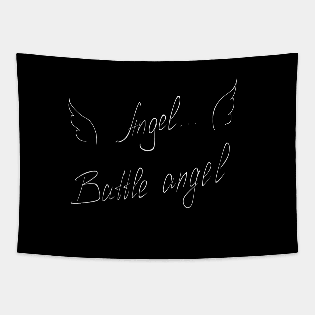 Battle angel Tapestry by Belka19