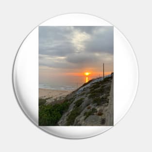 Sunset in the beach Pin