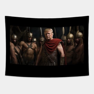 Trump as spartian Tapestry