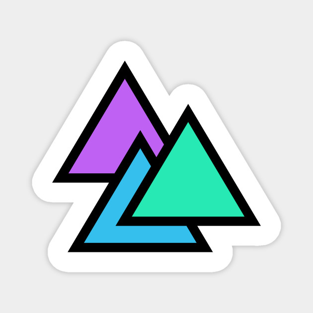 Retro 90s Aesthetic Vaporwave Triangles Vaporwave Magnet Teepublic Uk The 1990s comprised a fascinating, transitional time in technology — more people were buying home computers, windows 3.1 was released, and we all started logging on to this thin. teepublic