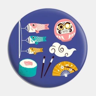 Japanese mix Pin