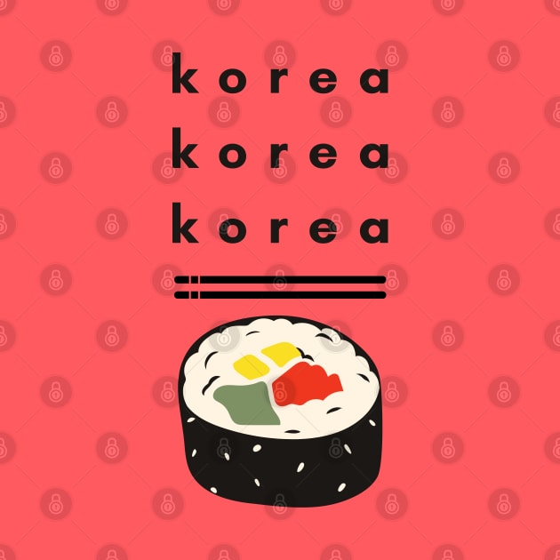 Korean Kimbap by e s p y