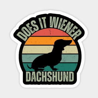 Does it wiener Dachshund Magnet