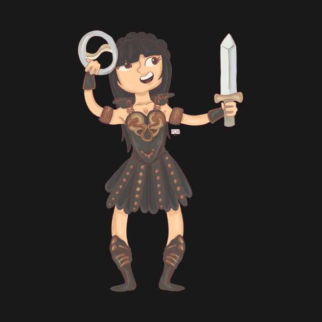 Xena by paigedefeliceart@yahoo.com