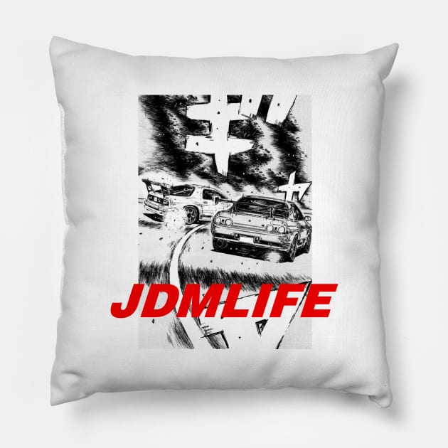 JDM Inititial D Pillow by Simonpeters98