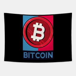 Bitcoin - Hope Poster Tapestry