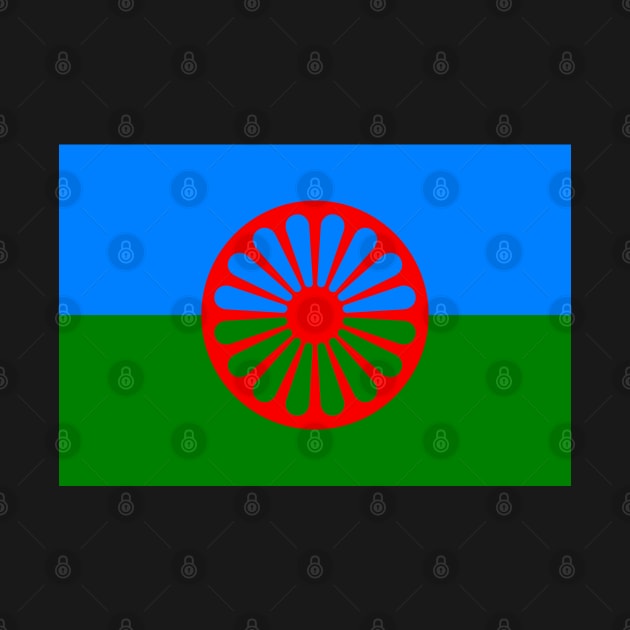 Romani Flag by Historia