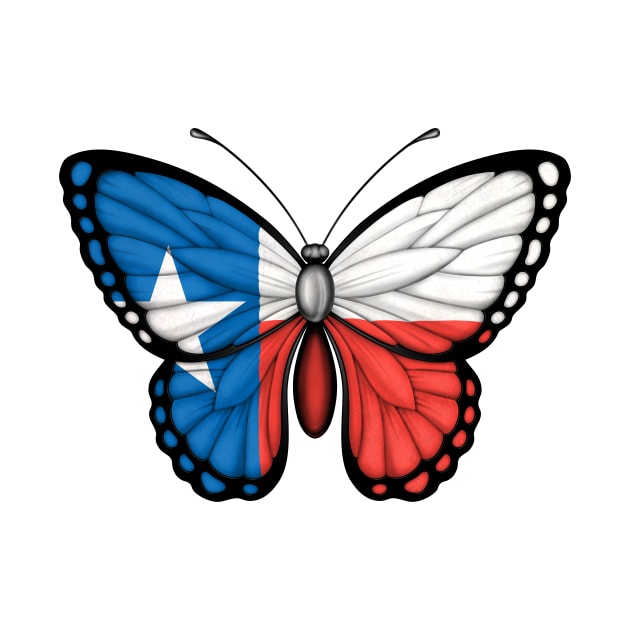 Texas Flag Butterfly by jeffbartels