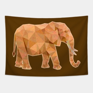 Elephant Lowpoly Tapestry