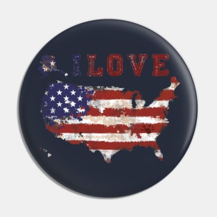 i love america Pin