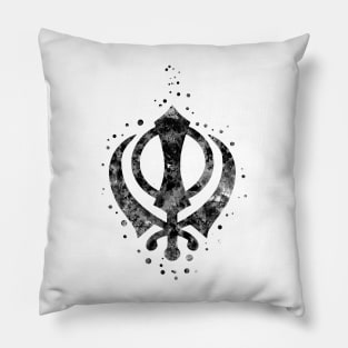 Khanda, Sikh symbol Pillow