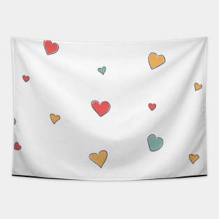 Hearts Tapestry