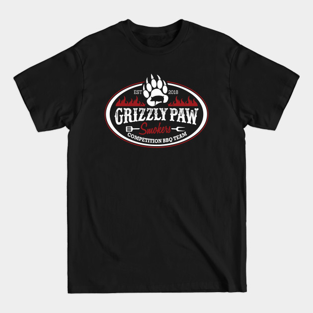 Discover Grizzly Paw Smokers - Barbeque Competition Team - T-Shirt