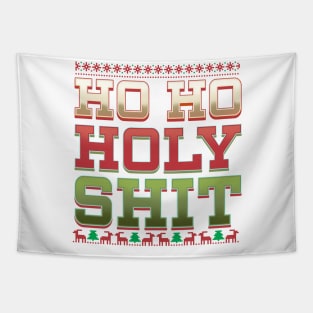 HO HO HOLY SHIT Tapestry