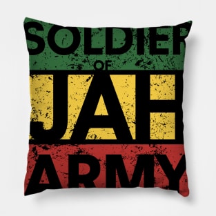 Soldier of Jah Army Pillow