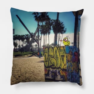 Sober Birdie visits venice Pillow