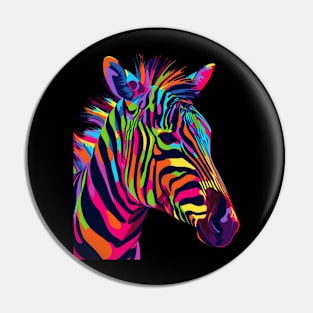 Zebra Rare Relatives Pin