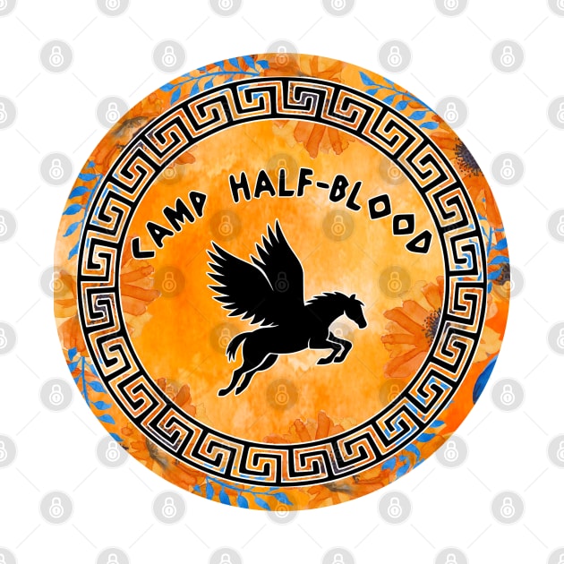 Camp Half-Blood Crest by Mint-Rose