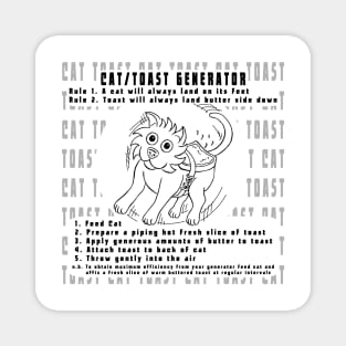 Cat/Toast Generator Magnet