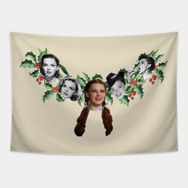 Judy Garland Christmas Tapestry by Camp and Classic