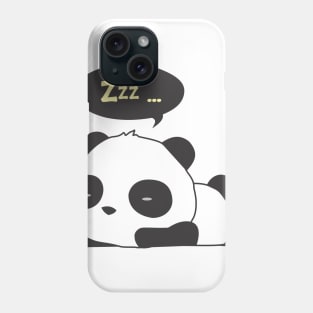 Panda Bear Sleeping Phone Case