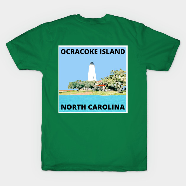 Discover OCRACOKE ISLAND LIGHTHOUSE - Ocracoke Island Lighthouse - T-Shirt