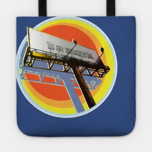 This Space Intentionally Left Blank (Get Down) Tote