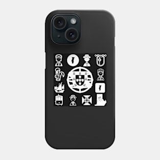 Portuguese Cultural Icons Phone Case