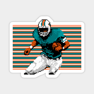 Miami Pixel Running Back Magnet