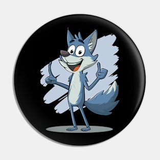 Bluey Makes Me Happy Pin