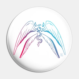 Dual Color Angel Eye Pin