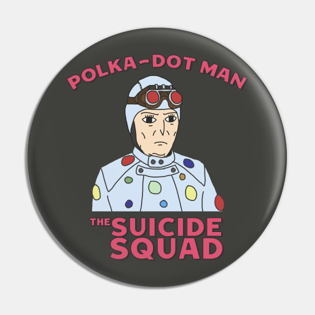 Polka Dot Man Pin by HijriFriza