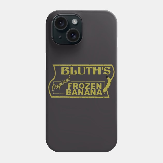 Arrested Development Bluths Original Frozen Banana Phone Case by Bigfinz