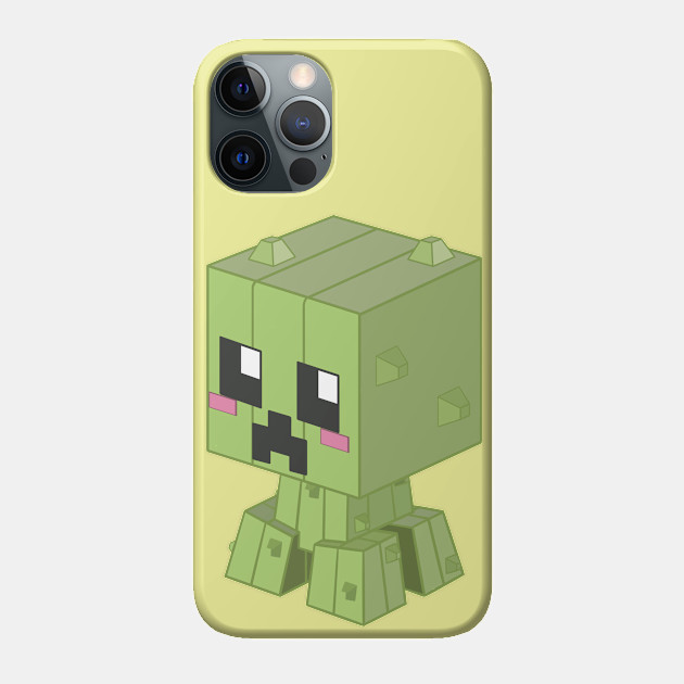 Shy Creeper - Minecraft - Phone Case