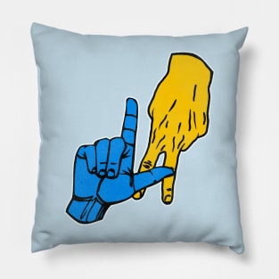 CHARGERS Hand Signal Pillow