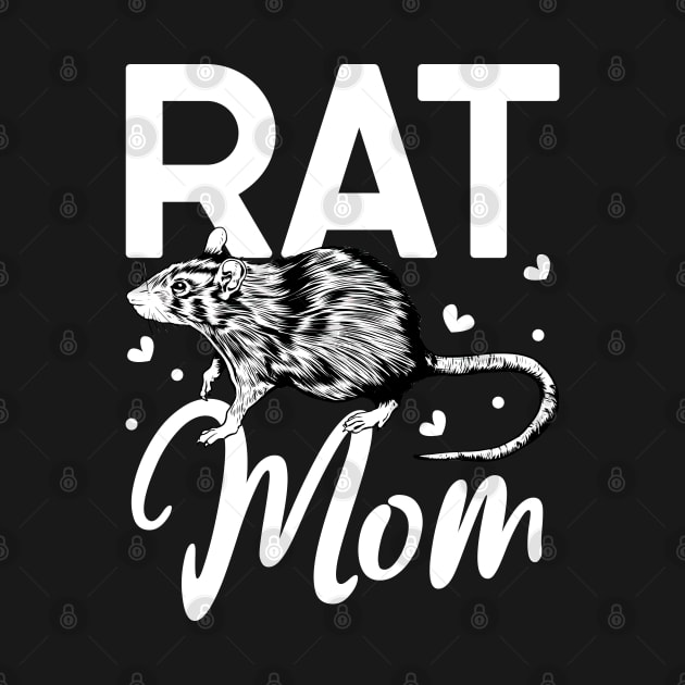 Rat lover - Rat Mom by Modern Medieval Design