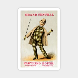 1880 Grand Central Clothing Magnet