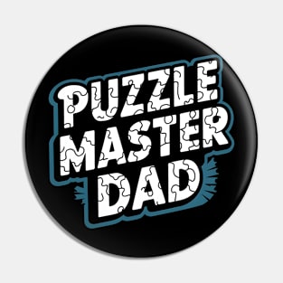 Puzzle Master Dad | Father's Day | Dad Lover gifts Pin