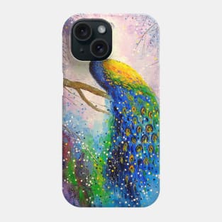 Gorgeous peacock Phone Case