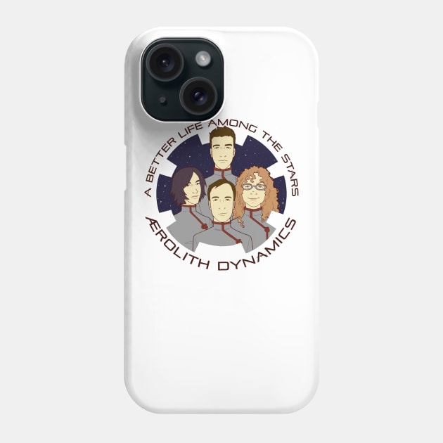 A Better Life Among the Stars Phone Case by SAYER/Brute Force Podcasts