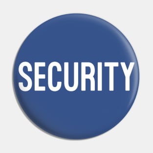 Security (White) Pin
