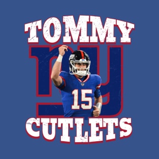 Tommy-Cutlets-Italian-Devito-Football T-Shirt