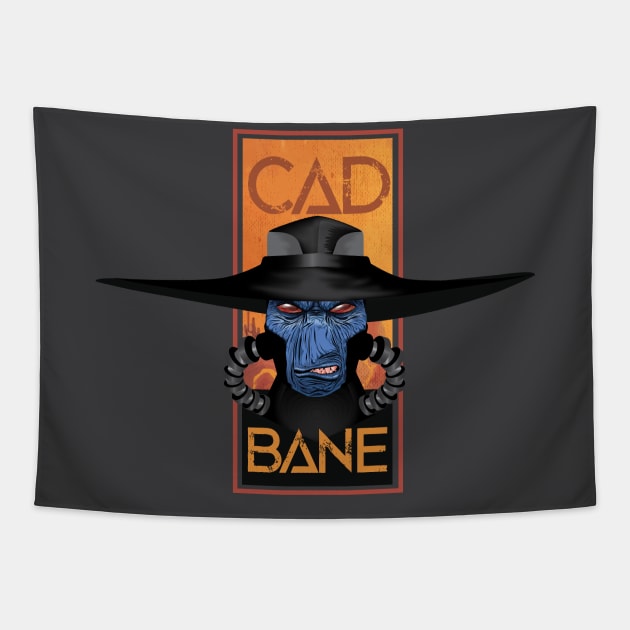 Cad Bane #BountyHunter Tapestry by Galactee 99