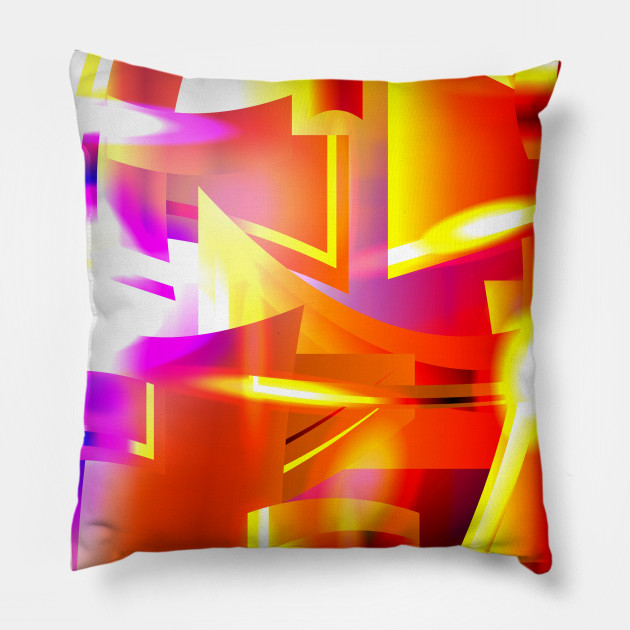 Golden Angelic Armor Geometric Abstract Digital Art 08