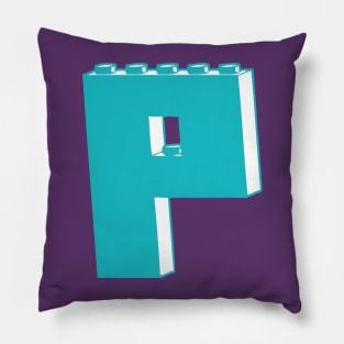 THE LETTER P Pillow