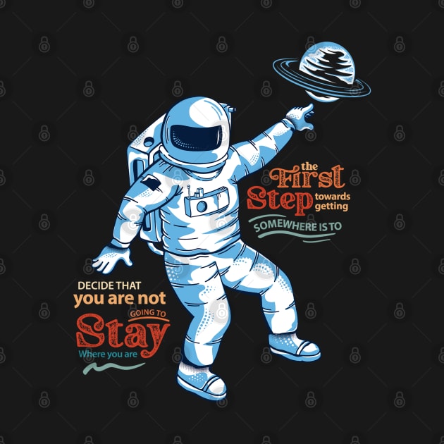 Astronaut Spaceman by CandyUPlanet