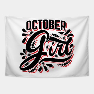 October Girl v3 Tapestry