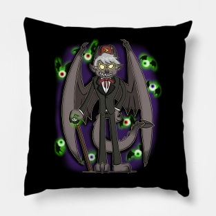 Greedy Gargoyle Pillow