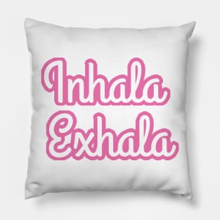 Inhala Exhala Pillow