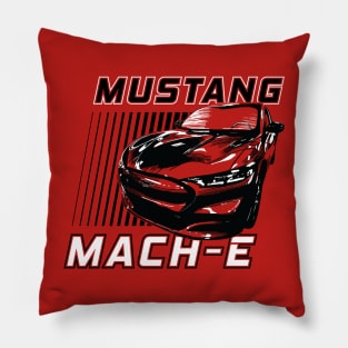 Ford Mustang All-Electric Mach-e Pillow